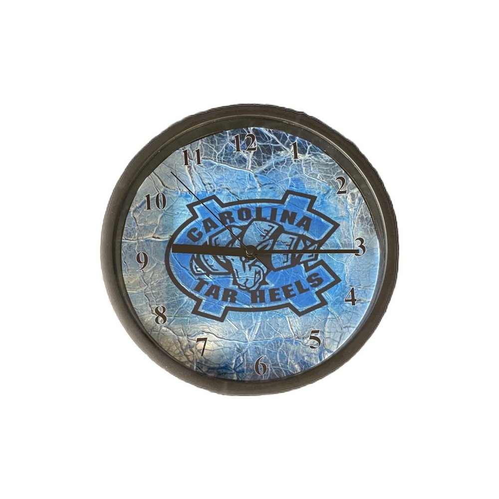 North Carolina Tar Heels 9" Wall Clock
